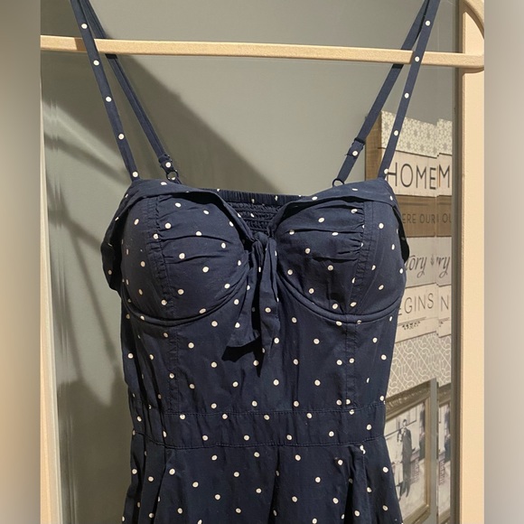 💙🤍Jessica Simpson Retro Polka Dot Dress - Picture 3 of 5